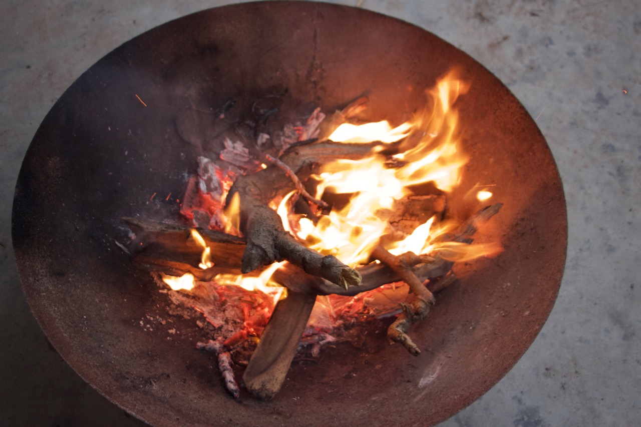 烤火