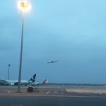 △2018年4月，哈尔滨太平镇。在夜幕笼罩前离去。