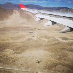 拍了很多次飞机，倒是第一次拍到飞机的影子，无论是在地上看天上的飞机，还是在天上看地上飞机的影子。都是那么的小！